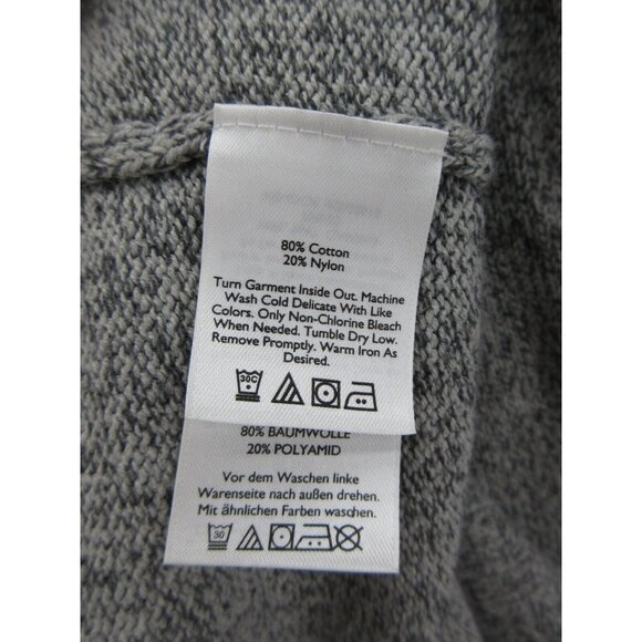 Eddie Bauer Sweater Medium Tall Roll Neck Pullover Heathered Knit * - Picture 12 of 13